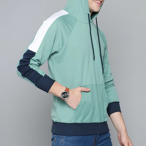 เสื้อมีฮู้ดแบบสวมหัวมีฮู้ดระบายอากาศได้ดีเสื้อผ้าผู้ชายแบบเรียบง่ายใส่สบาย - Product Image 6