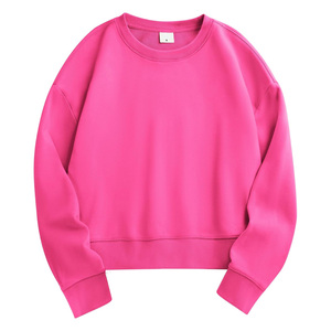 Sudadera de mujer personalizada con bordado de impresión de logotipo Ropa informal personalizada OEM ODM Proveedor directo de fábrica del fabricante - Product Image 1