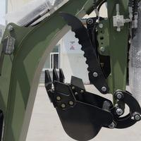 Compact pour excavatrice sur chenilles avec moteur importé, accessoire de préhension, grappin, plaque compacteuse, ripper, godet de terrassement