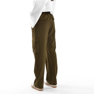 Joggers de fitness respirants pour femmes avec poches Logo personnalisé vente en gros pantalons de détente grande taille pantalons de survêtement de yoga et de course - Product Image 3