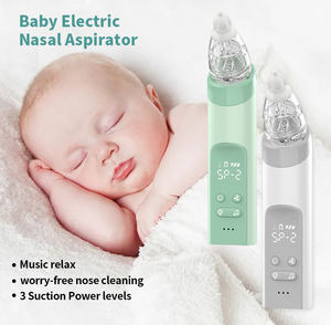 Aspirador Nasal para bebés en línea 2024, potente succión, pantalla LCD eléctrica, limpiador de nariz para recién nacidos, aspirador Nasal para niños pequeños - Product Image 2
