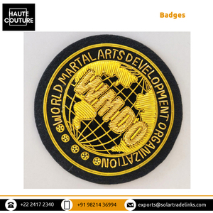 Insignias de Oro Hechas a Mano con Letras Kora en Relieve, las Más Vendidas, a un Precio Excepcional - WMDO - Product Image 4