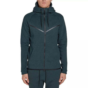 Ensemble de sweat-shirt surdimensionné pour homme en coton lourd d'hiver avec logo personnalisé brodé, streetwear, vente en gros, jogging en molleton français, marque - Product Image 6