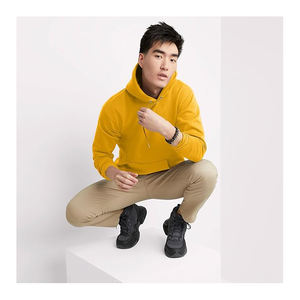 Sweats à capuche en coton biologique 100% personnalisés, best-sellers, vente en gros avec impression numérique pour l'hiver - Product Image 5