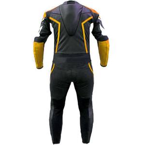 Mono de traje de carrera de motocicleta hecho a medida, cuero aprobado por la CE con ignífugo, impermeable, a prueba de viento, diseño impreso de talla grande - Product Image 5