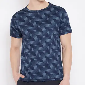 하이 퀄리티 사용자 정의 인쇄 로고 통기성 T 셔츠 면 만든 반팔 남성용 T 셔츠 온라인 판매