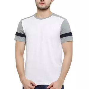 <b>Men's</b> High Quality 100% Cotton T-<b>Shirts</b> Multi-Color Custom Printed Loose Fit <b>White</b> Knitted Fabric - Product Image 2