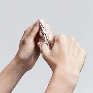 Ciseaux à ongles en acier inoxydable de la meilleure qualité Ciseaux de coupe de manucure polyvalents avec lames tranchantes Pack écologique - Product Image 5