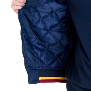 Veste en satin vintage du meilleur fournisseur, confortable, design personnalisé, bombardier en toile pour hommes, tarif de gros, nouveau blanc personnalisable - Product Image 6