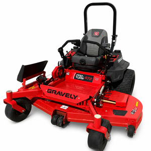 Tracteur à gazon Gravely Pro-Turn 472 4x4 à transmission par engrenages, rouge, haute productivité - Product Image 1
