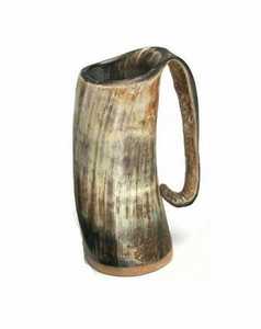 Jarra de Cuerno Rústica Hecha a Mano, Estilo Vikingo, Artesanía Natural, con Estilo Vintage Moderno para Pedidos al por Mayor, MOHSIN HANDICRAFTS - Product Image 5
