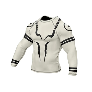 Nuevos Diseños Personalizados, Camiseta de Compresión de Manga Larga para Jiu-Jitsu Brasileño, Kimono, Rashguard, Camiseta de Compresión para MMA, Capa Base - Product Image 2