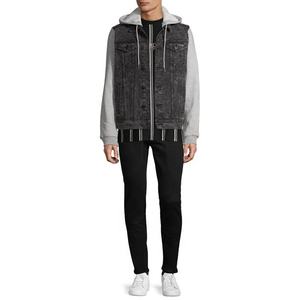 Outdoor Winter <b>Mens</b> Softshell Denim <b>Jacket</b> Windproof Customizable Color Casual - Product Image 2