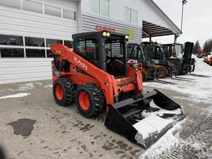 2020 Kubota Mini chargeuse sur pneus SVL75-2HFWC Capacité de charge utile de 3 tonnes Utilisé Volvo Crawler Bearing Core Bucket Attachment Engine Core - Product Image 3