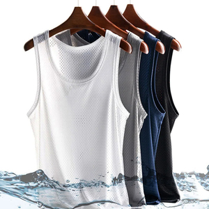 Camiseta sin mangas profesional para gimnasio para hombre, camisetas sin mangas ajustadas de Color sólido para hombre, novedad - Product Image 5