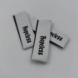 Customized Tags Durable Cotton Eco-Friendly Clear Printed Details Custom Branding Tags Personalized Logo <b>Garment</b> Use Size - Product Image 6