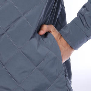 Veste matelassée pour hommes de qualité supérieure, nouveau design, veste en duvet d'hiver à fermeture éclair lourde, vente à chaud - Product Image 5
