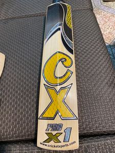 CX Pro X1ไม้คริกเก็ตวิลโลว์เกรด1ของอังกฤษทนทานฮาร์ดบอลและไม้ตีเทนนิสไม้วิลโลว์อังกฤษ - Product Image 5