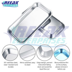 Instruments tenant le plateau plateau d'instruments creux chirurgicaux de la plus haute qualité 4 pièces petit plateau d'instruments par REEAX ENTERPRISES - Product Image 3