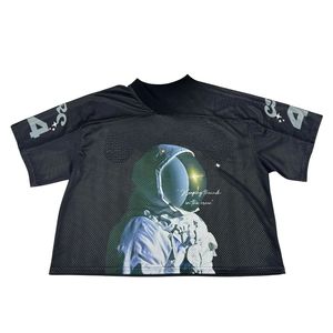 100% poliéster transpirable ligero malla juvenil personalizado sublimado equipo diseño Reversible deportes Lacrosse Jerseys - Product Image 4