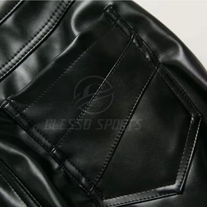 Pantalones de Cuero para Hombre, Elegantes, Ajustados, Estilo Casual, Clásicos y Cómodos - Product Image 4