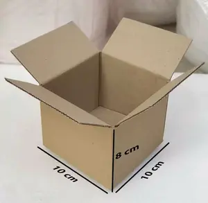 Vietnam gratis desain harga yang baik kotak karton dengan Logo pengiriman kotak karton kustom kotak Mailer