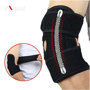 Manga de compresión de codo tejido gimnasio calidad garantizada venta superior al por mayor logotipo personalizado - Product Image 6