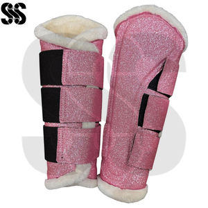 Ensemble de tapis de selle pour cheval matelassés, durables, de couleur rose brillante, de qualité supérieure, confortables, respirants, couleurs personnalisées - Product Image 2