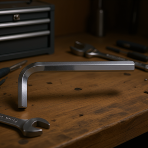 Llaves Hexagonales Curvadas Cromadas - Product Image 3