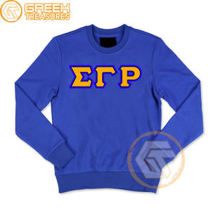 Sudadera bordada de lana de algodón Sigma Gamma Rho personalizada, suéter de alta calidad de hermandad, ropa griega, sudaderas para mujer - Product Image 3