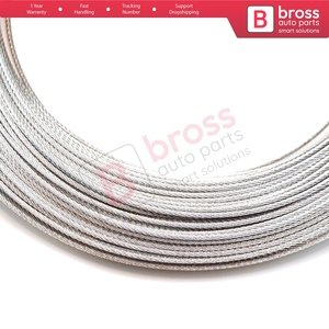 BWR5473 Window Regulator Repair Cable Steel Wire Rope 7x7 Diameter: 1.6 mm Length: 100 <b>meter</b> for Car Window Regulator - Product Image 3