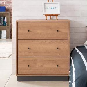 Muebles de armario de dormitorio modernos de uso en apartamentos con tablero de partículas de almacenamiento/acabado laminado de papel MDF - Product Image 3