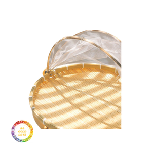 Venta al por mayor de alta calidad, cesta de bambú para aventar, cubierta de red hecha a mano, estilo clásico, producto duradero, proveedor de Vietnam, Exportación a granel - Product Image 5