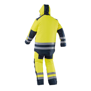 Traje de Trabajo de Seguridad para Hombre, Uniforme Cálido de Invierno, Traje de Trabajo Aislado de Alta Visibilidad, Protección contra el Frío - Product Image 2