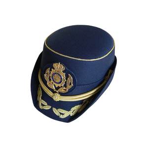 Casquette de baseball brodée à la main avec logo brodé personnalisable, style allemand, visière française, sangle réglable - Product Image 4