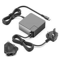 PD65W USB C chargeur mural 5V 20V 3.25A 65W USB C adaptateur secteur compatible avec pour Lenovo Mac pour HP pour DELL