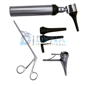 Otoscope d'opération vétérinaire avec jeu de pinces d'alligator à spéculum nasal, instruments certifiés Otoscope CE - Product Image 2