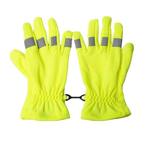 Gants de travail haute visibilité conçus pour la protection et le confort ensemble fabriqués à partir d'un matériau flexible et respirant Gants de travail haute visibilité - Product Image 1