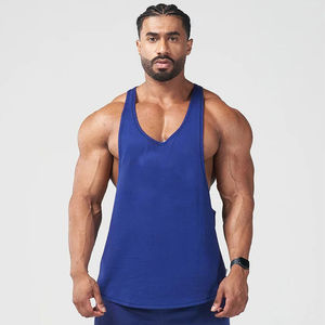 Débardeurs de gymnastique XL personnalisables de haute qualité pour hommes pour la course à pied et l'entraînement débardeurs musculaires respirants hommes OEM entretenus - Product Image 5