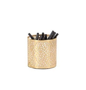 Large Size Brass Pen Holder for Shiny Polished Office School Stationery Desk Organizer Brass Pen Holder for Sale - Product Image 4