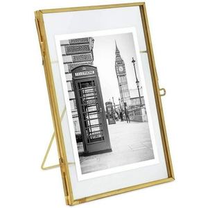 Premium Elegant <b>Gold</b> Plated Metal Photo <b>Frame</b> Modern Decorative <b>Picture</b> <b>Frame</b> for Home Office & Gifting Decor Use - Product Image 5