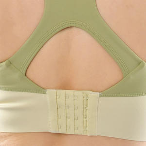 Soutien-gorge de sport à fermeture éclair avant pour femmes XL High Impact Soutien-gorge de yoga et de course Grande taille Gym Wear Fitness Activewear - Product Image 6