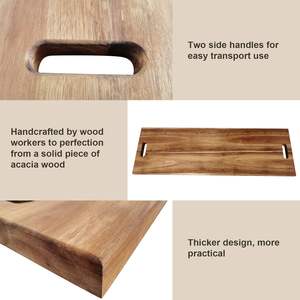 Tabla de cortar de cocina moderna de diseño superior de lujo, tabla de cortar de madera de mango de calidad extrafina, decoración de utensilios de cocina de lujo - Product Image 5