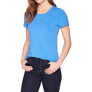 Camisetas de gran tamaño a la moda para mujer, camisetas de algodón y poliéster transpirables de secado rápido, camisetas personalizadas con estampado OEM del mejor estilo, venta al por mayor - Product Image 4
