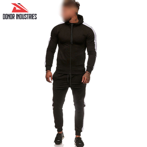 Survêtements pour hommes de haute qualité, nouvelle collection, confortables, respirants, légers, service OEM, différentes couleurs, motif uni, automne - Product Image 4