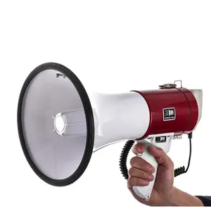 50W UNICEF Bidding High Power Cheerleader Bullhorn with Siren