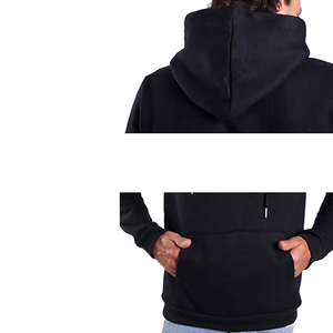 เสื้อฮู้ดดี้ปักโลโก้ตามสั่งสำหรับผู้ชาย ผ้าฝ้าย 100% ระบายอากาศได้ดี สีพื้น สวมใส่สบาย ลาย 3 มิติ มีกระเป๋า คุณภาพสูง สำหรับฤดูใบไม้ร่วง - Product Image 6