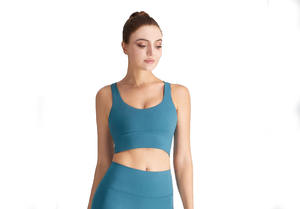 Conjuntos de gimnasio para mujer de alta calidad Logotipo personalizado Nuevo estilo de moda Tallas grandes Transpirable Sin costuras Reversible Sólido Mejor material - Product Image 4