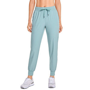 Pantalones de chándal de alta calidad para mujer, pantalones para correr para mujer, ropa de calle informal de colores sólidos, MOQ bajo, Pantalones de mujer de talla moderna - Product Image 1