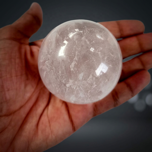 Sphère de quartz clair, pierre de guérison, boule de cristal, sphère de cristal, vente en gros de pierres naturelles - Product Image 1